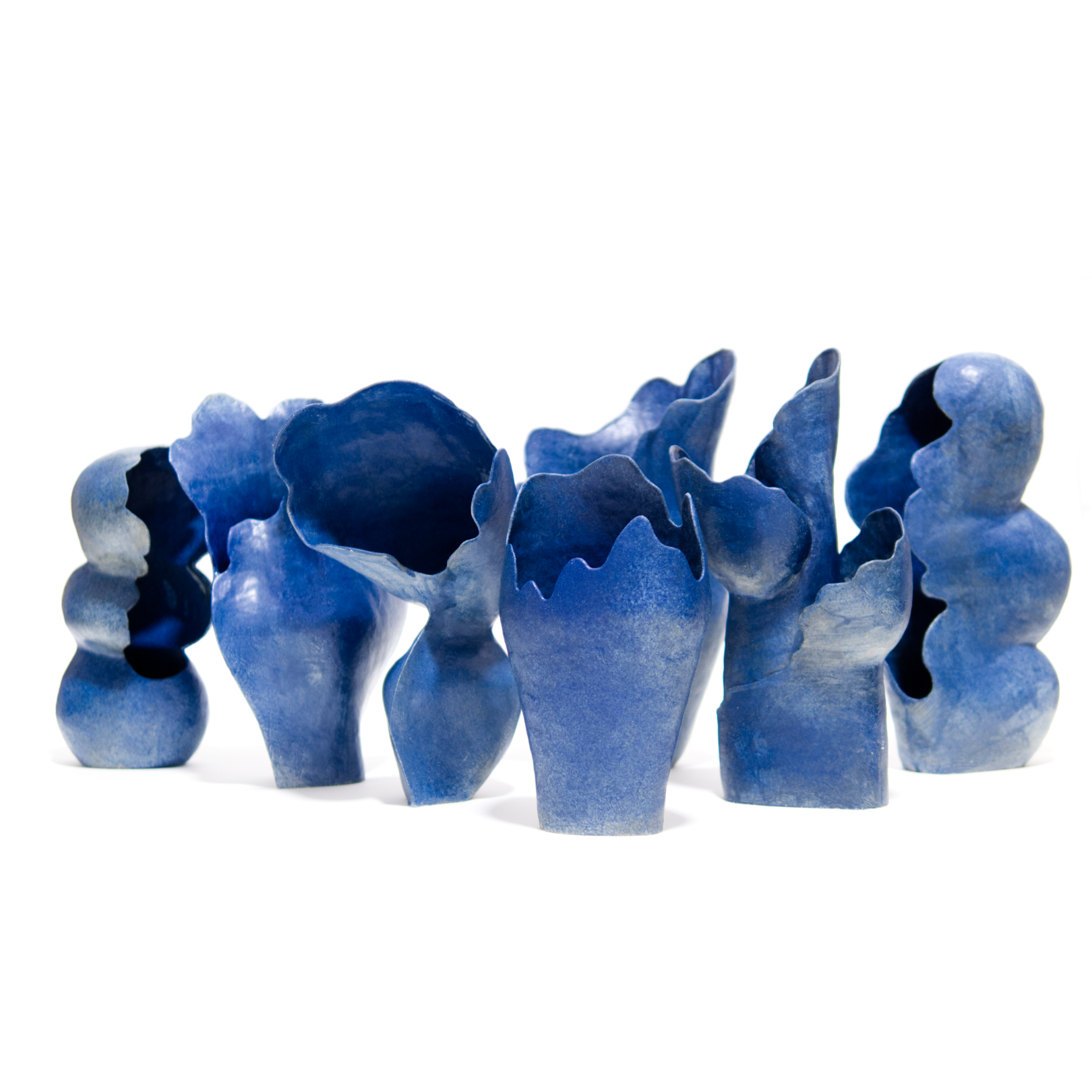 The Layers, 1-9 (2024), Stoneware