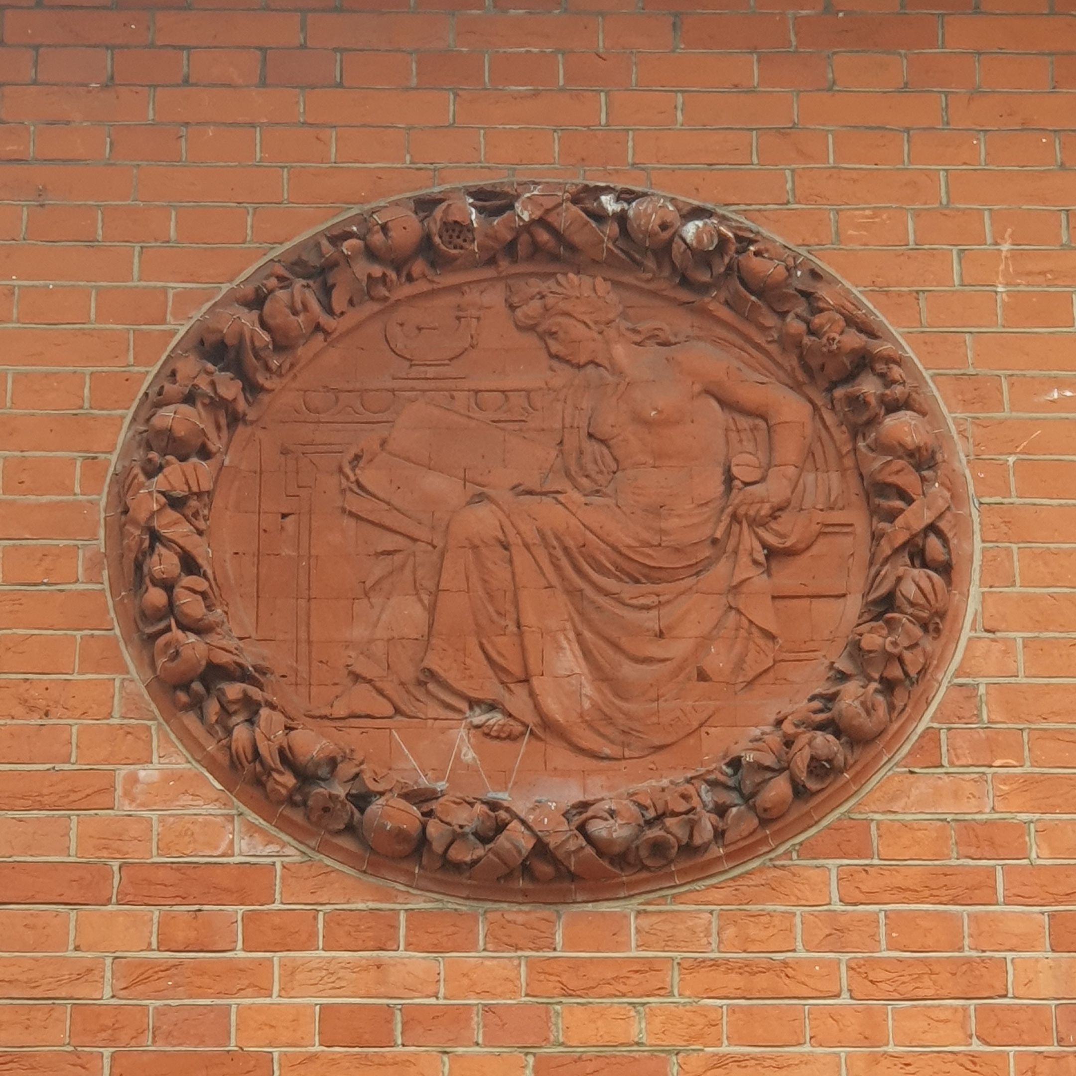 crest on the museum