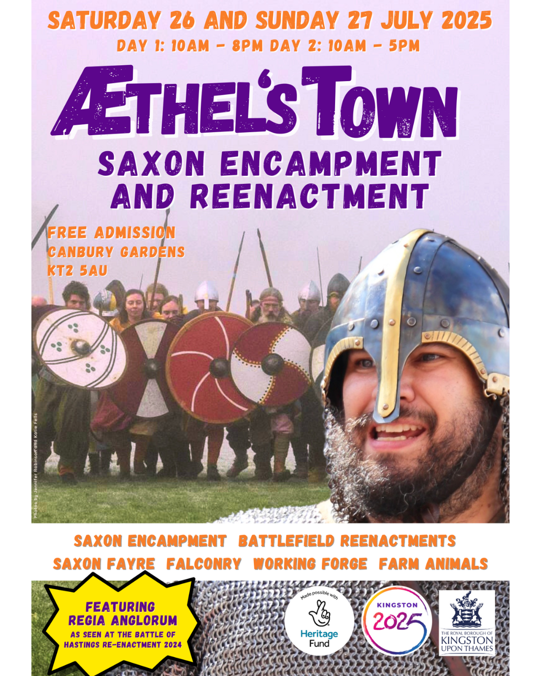 Athel s town: Saxon encampment and Reenactment
