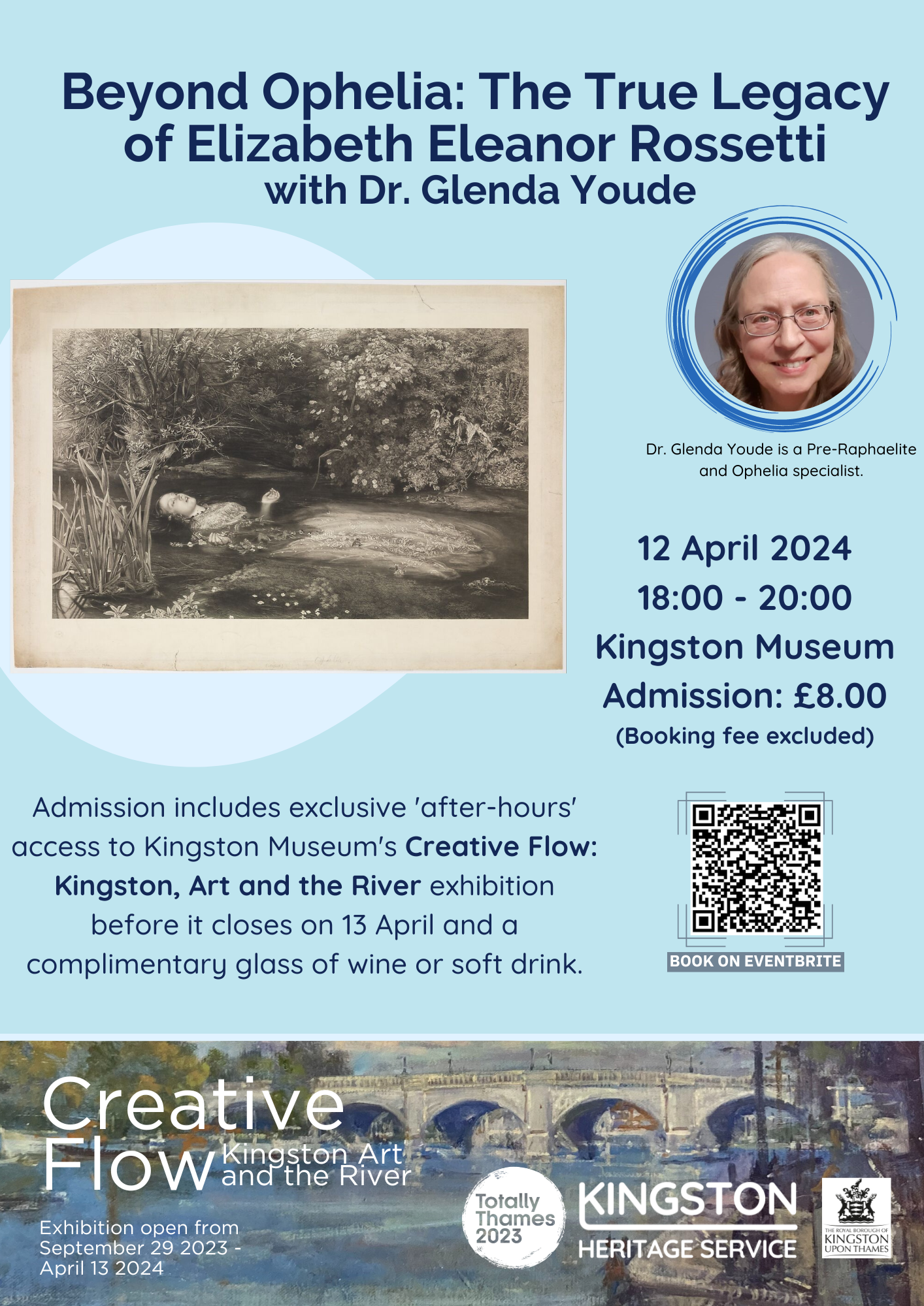 Dr Glenda Youde talk at Kingston Museum Poster