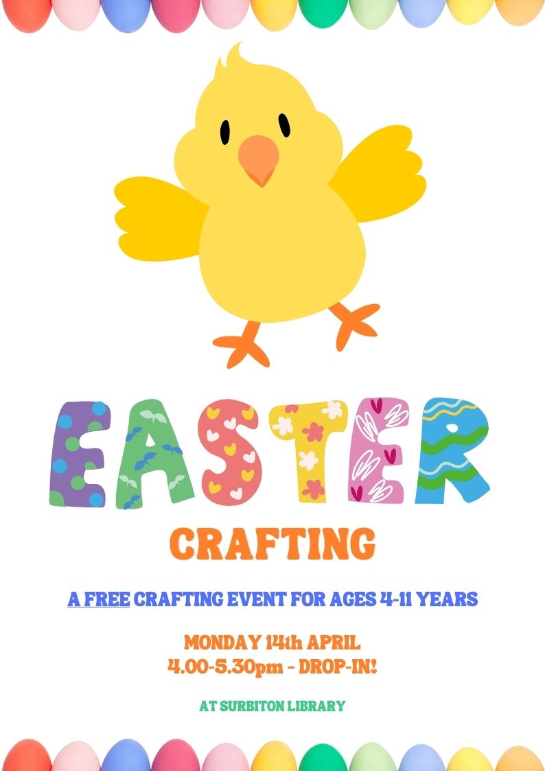 easter event at surbiton library