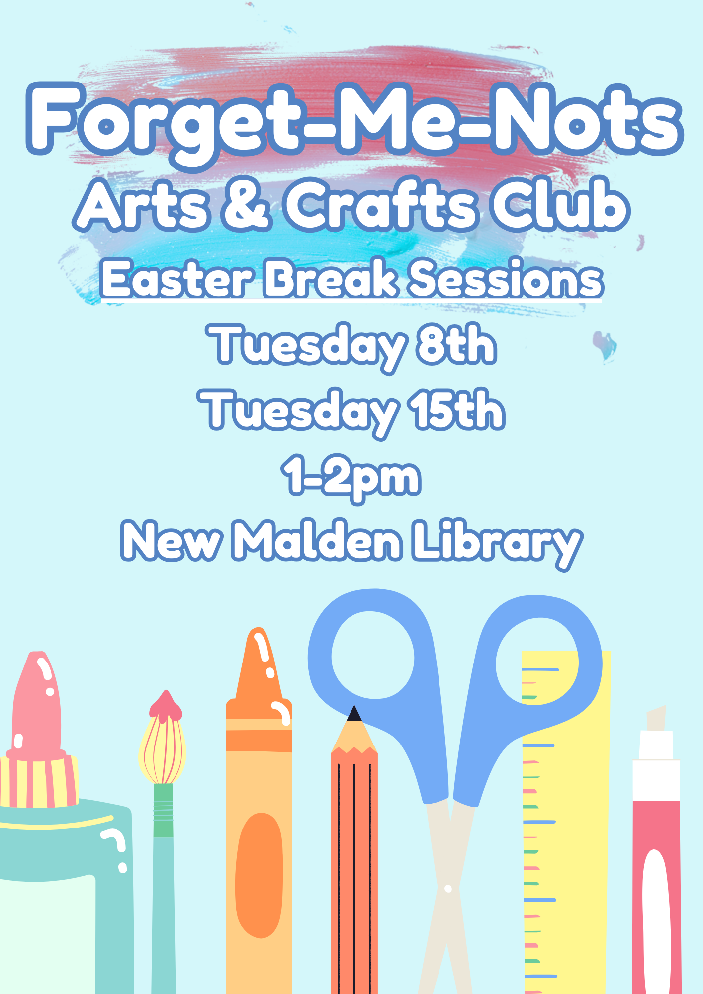 Forget me nots arts and crafts club