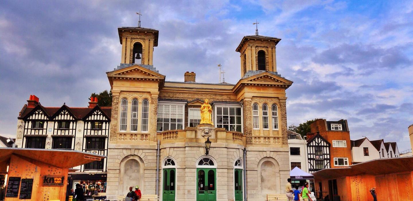 Market place in Kingston Upon Thames