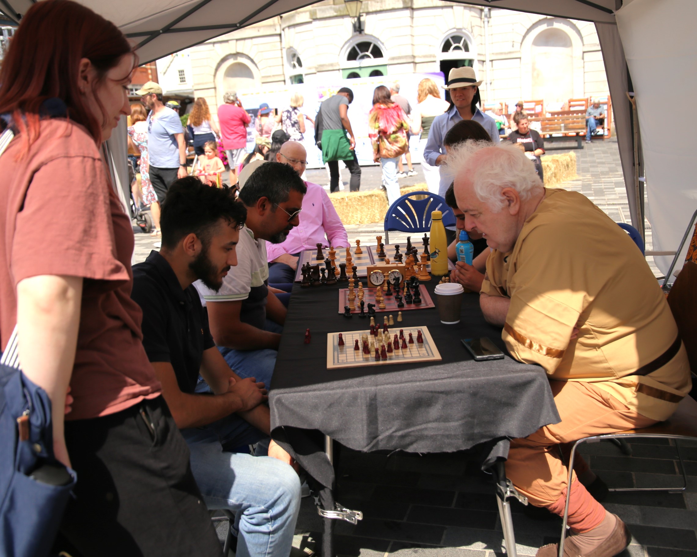 Chess at Kingston Museum&#039;s Saxon Fayre