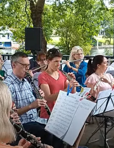 KAWO performing at the bandstand.