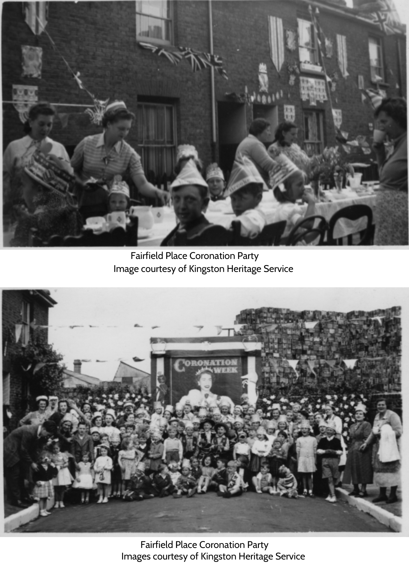 Fairfield Place Coronation Party