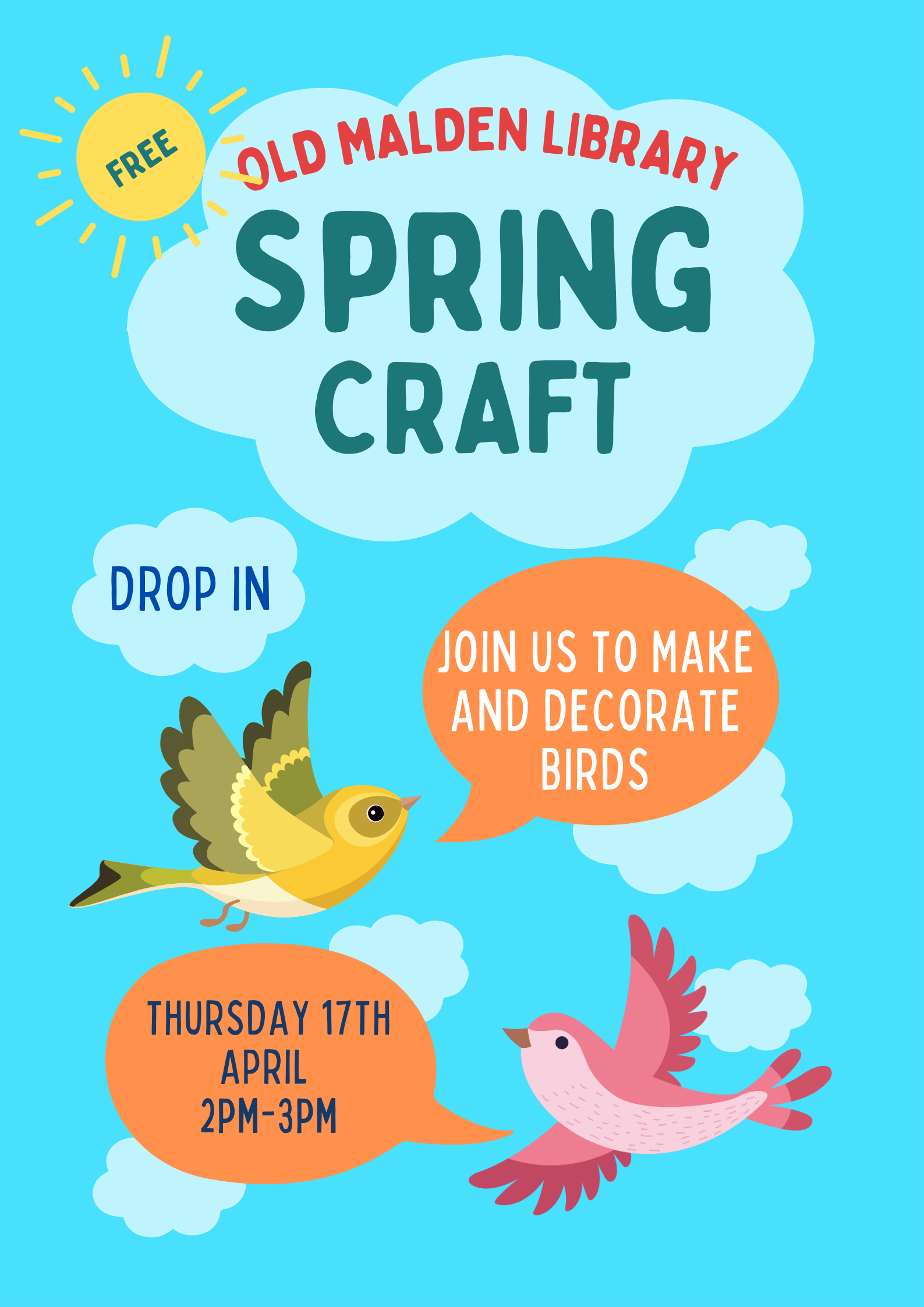 Old Malden Spring Craft