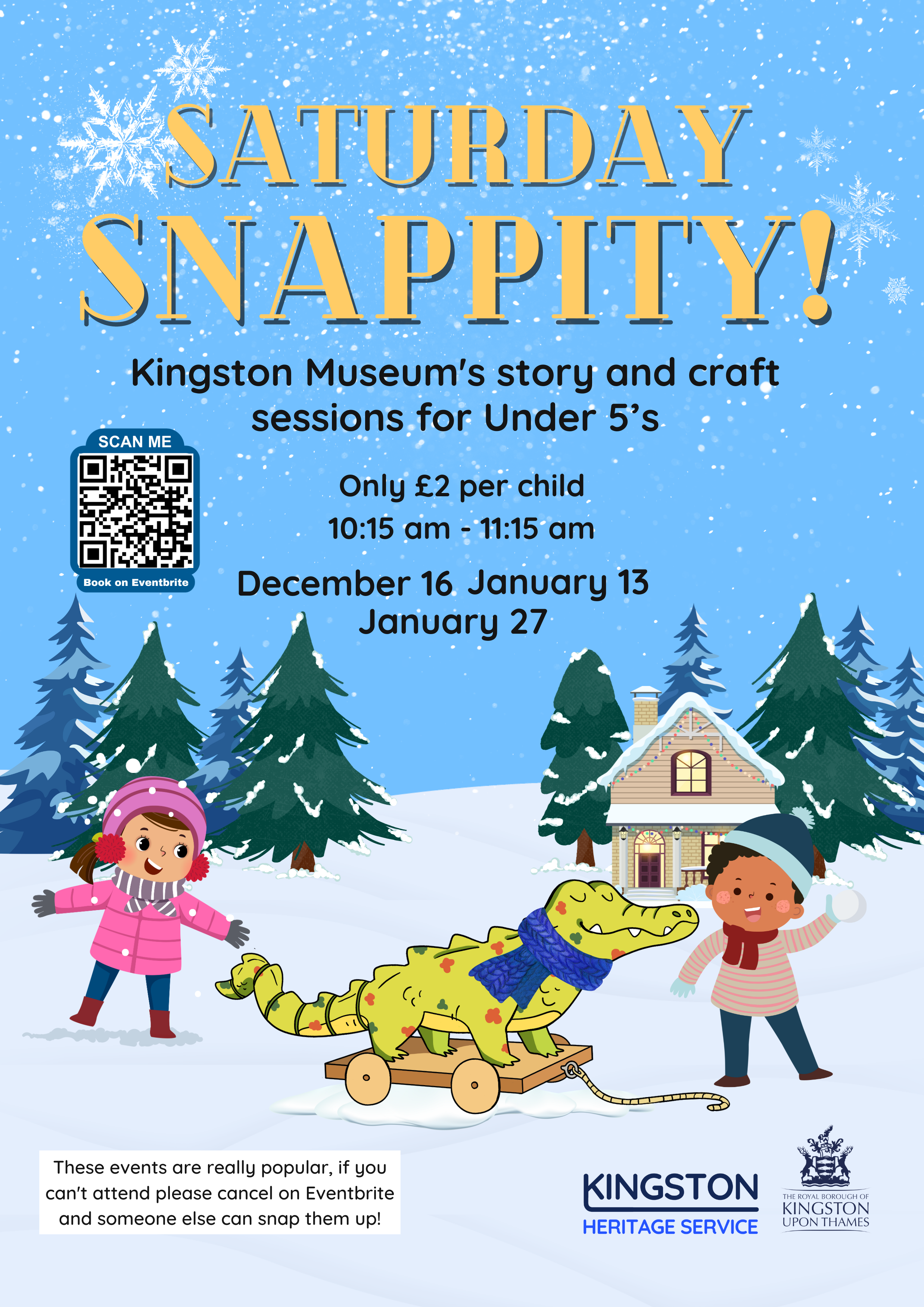 Snappity Winter Poster 2023/2024
