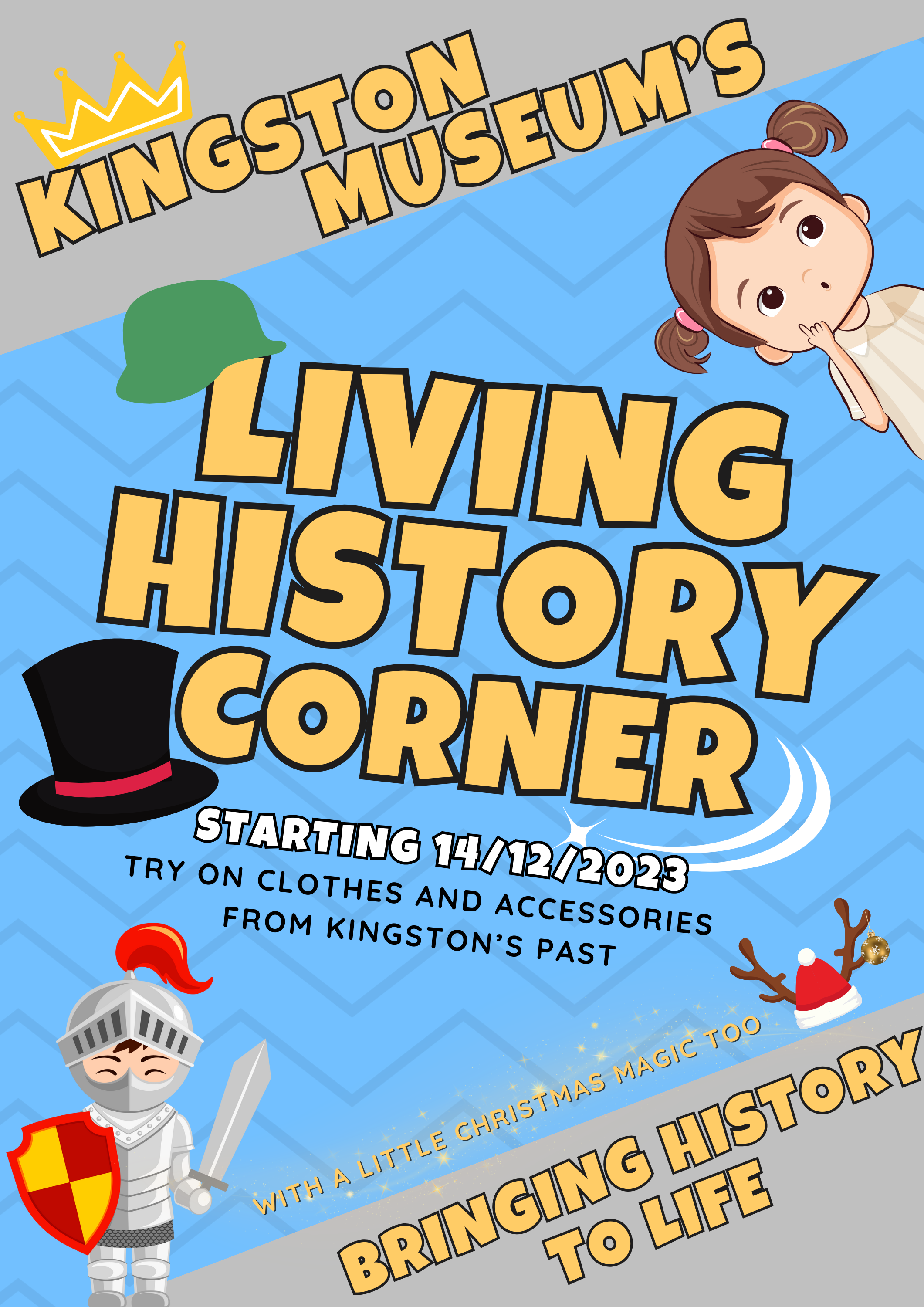 Living History Corner at Kingston Museum