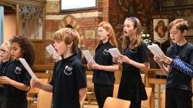 Surbiton youth choir performing