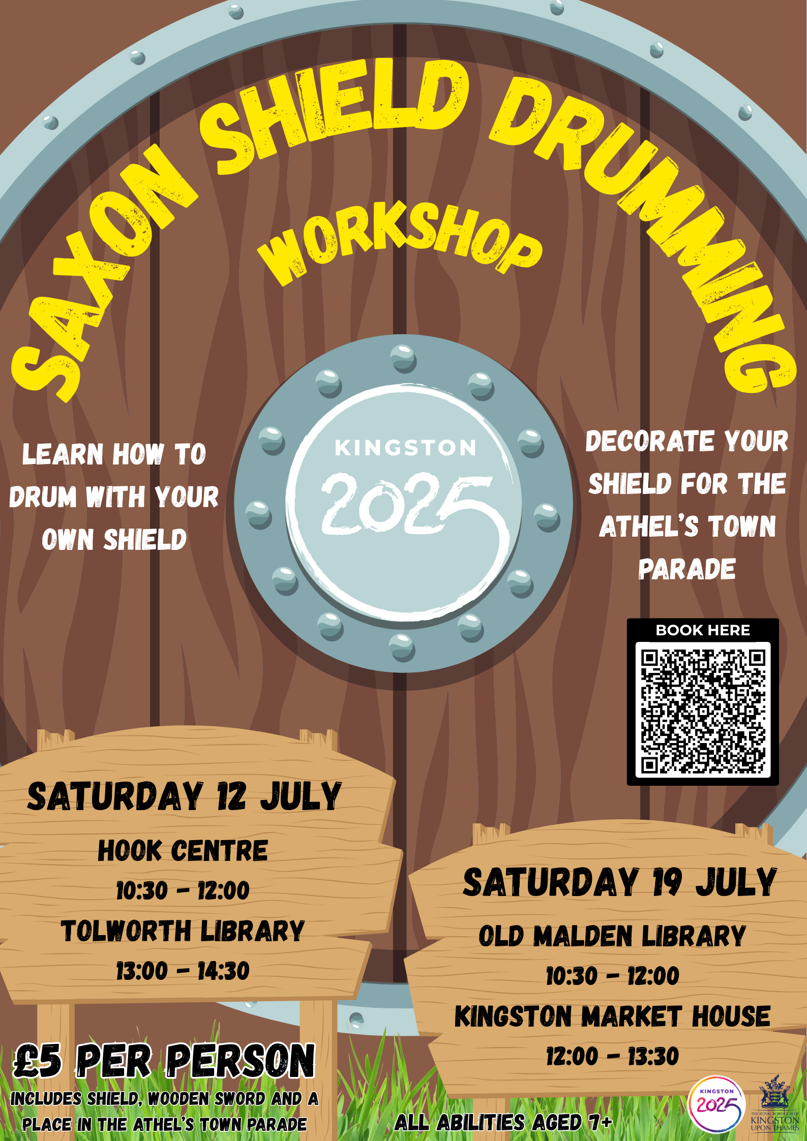 Saxon Drumming workshops