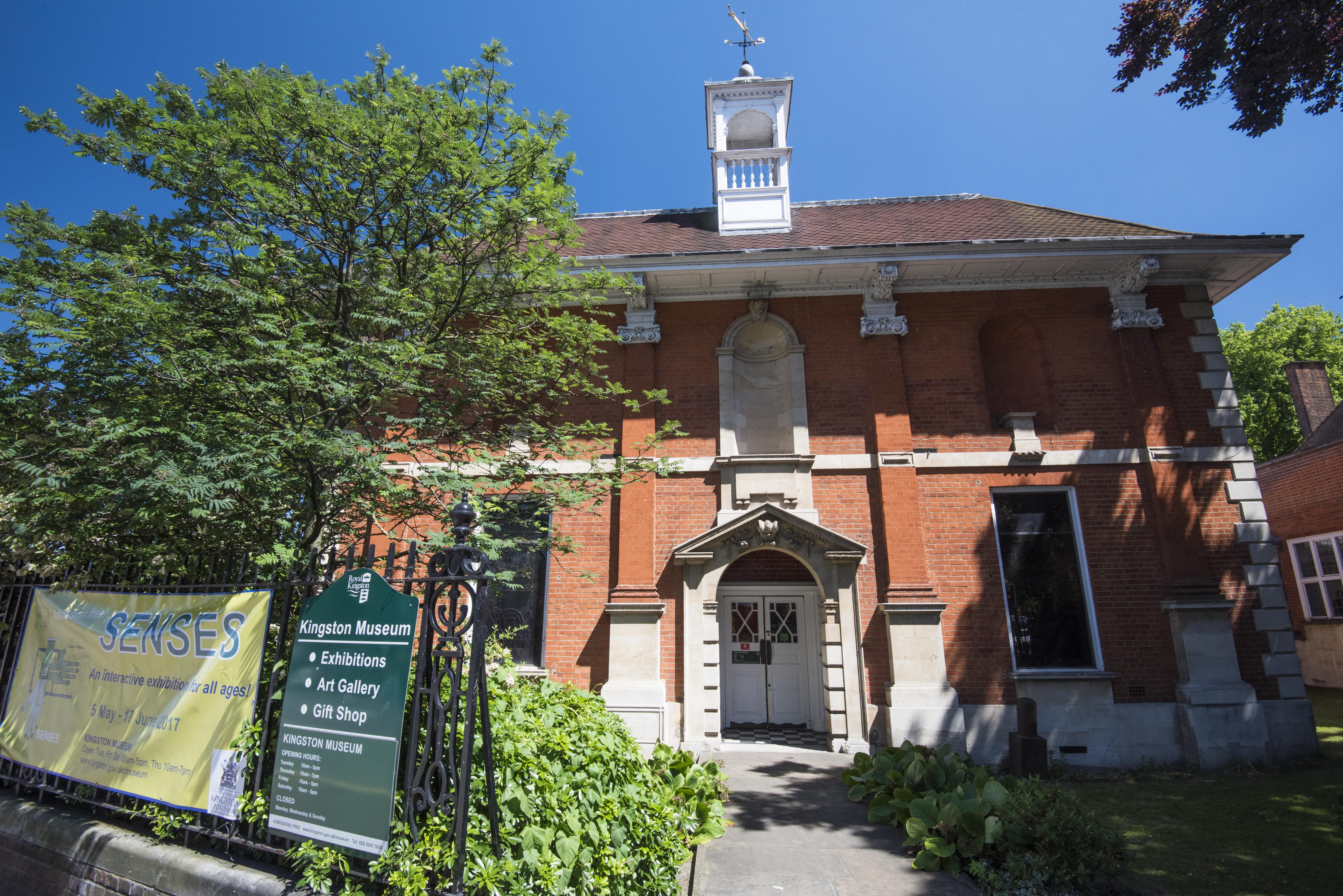 The exterior of Kingston Museum