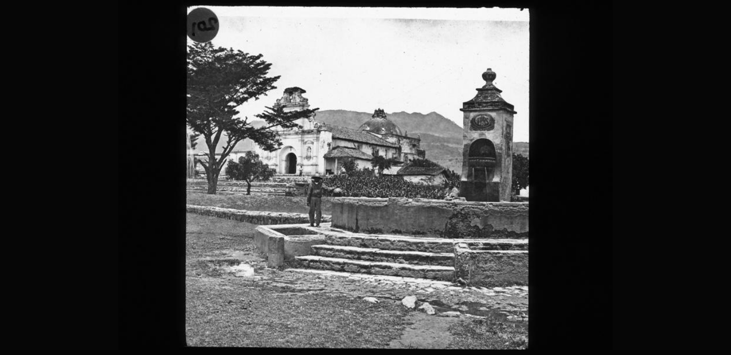 A photo taken by Muybridge in Guatemala