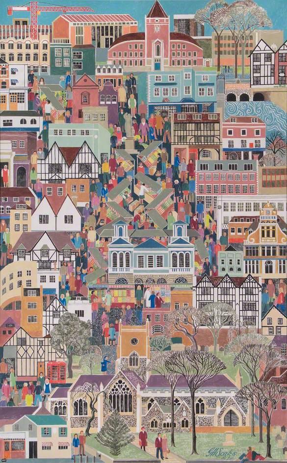 Topographical View of Kingston, 1974