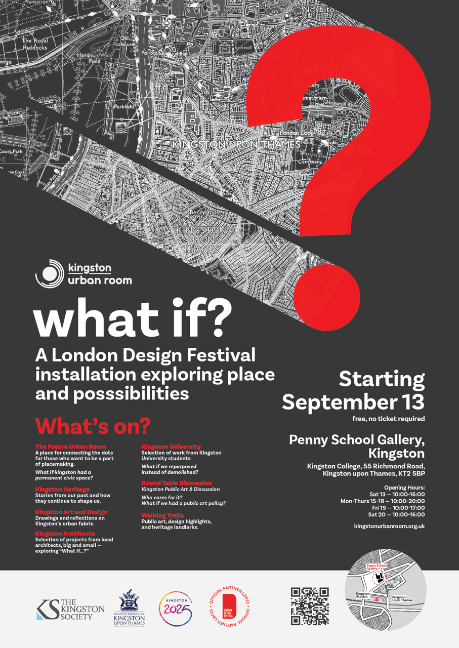 Kingston Urban Room Installation by The Kingston Society - London Design Festival Partner Programme