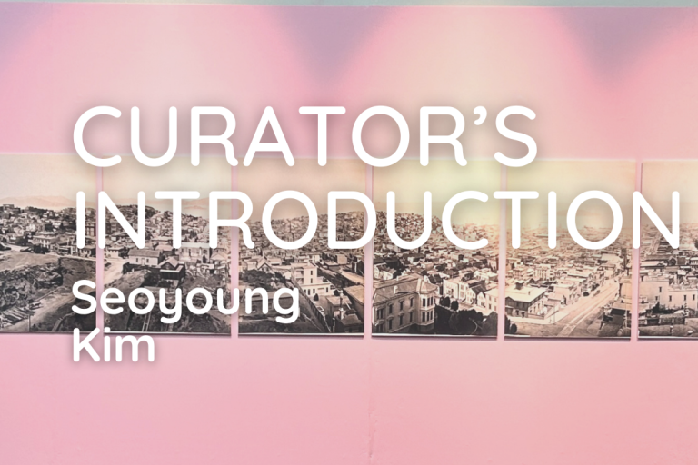 Text reads Curator's Introduction Seoyoung Kim
